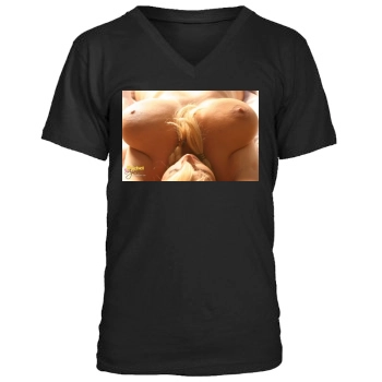 Erotic Men's V-Neck T-Shirt