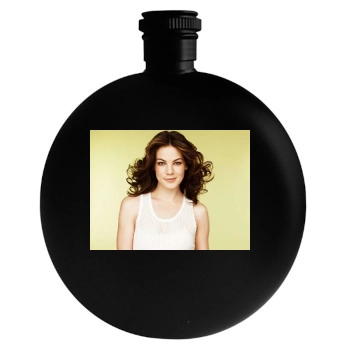 Michelle Monaghan Round Flask