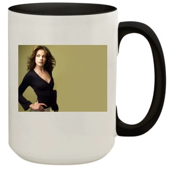 Michelle Monaghan 15oz Colored Inner & Handle Mug
