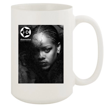 Rihanna 15oz White Mug