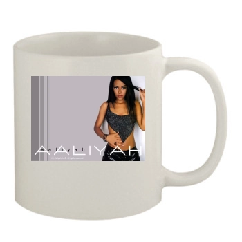 Aaliyah 11oz White Mug