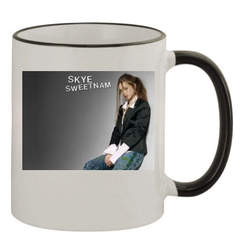 Skye Sweetnam 11oz Colored Rim & Handle Mug