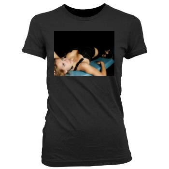 Ateshia Women's Junior Cut Crewneck T-Shirt