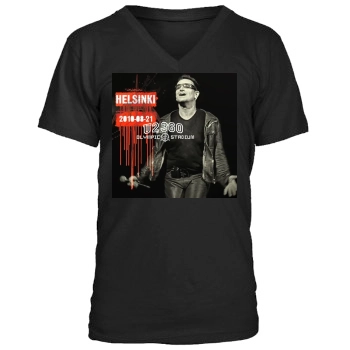 U2 Men's V-Neck T-Shirt