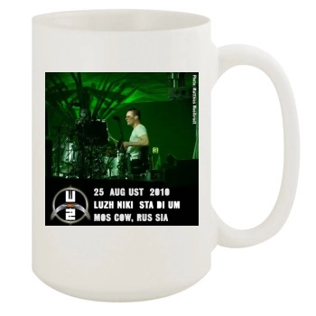 U2 15oz White Mug