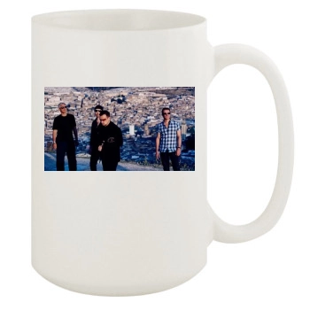 U2 15oz White Mug