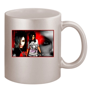 Bill Kaulitz 11oz Metallic Silver Mug