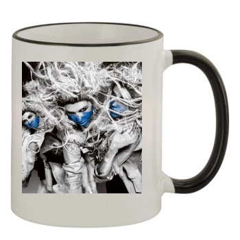 Ke$ha 11oz Colored Rim & Handle Mug