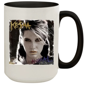 Ke$ha 15oz Colored Inner & Handle Mug