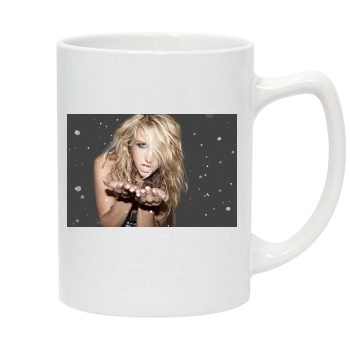 Kesha 14oz White Statesman Mug