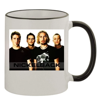 Nickelback 11oz Colored Rim & Handle Mug