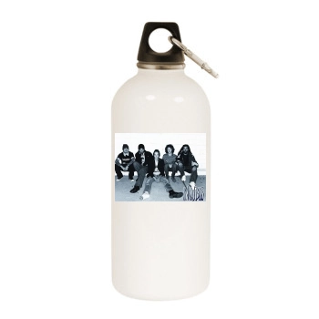 Incubus White Water Bottle With Carabiner