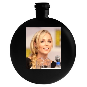 Laura Vandervoort Round Flask