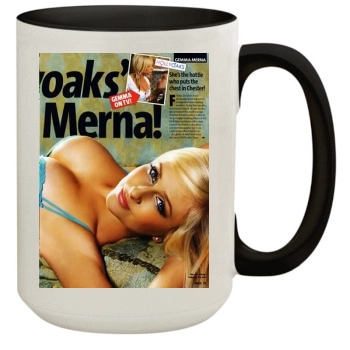 Gemma Merna 15oz Colored Inner & Handle Mug