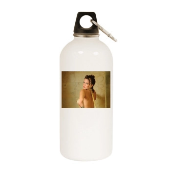 Alley Baggett White Water Bottle With Carabiner