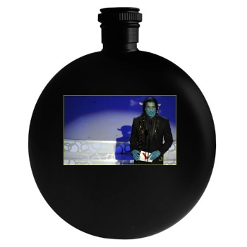 Ben Stiller Round Flask