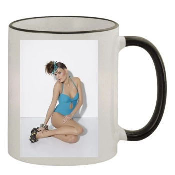 Brande Roderick 11oz Colored Rim & Handle Mug