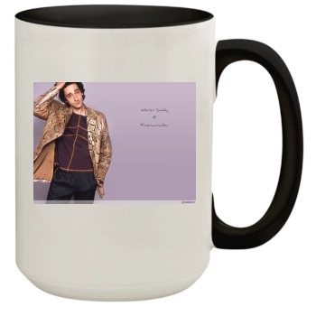 Adrien Brody 15oz Colored Inner & Handle Mug