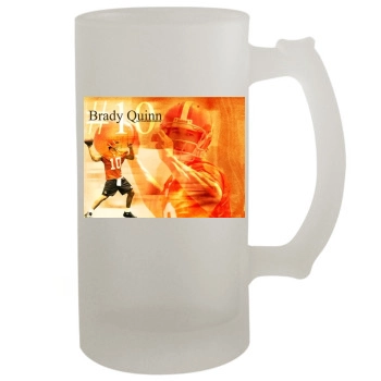 Brady Quinn 16oz Frosted Beer Stein