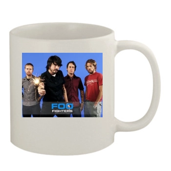 Foo Fighters 11oz White Mug
