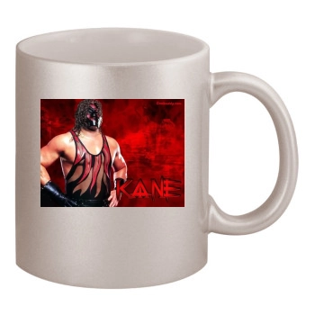 Kane 11oz Metallic Silver Mug