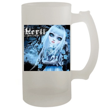 Kerli 16oz Frosted Beer Stein