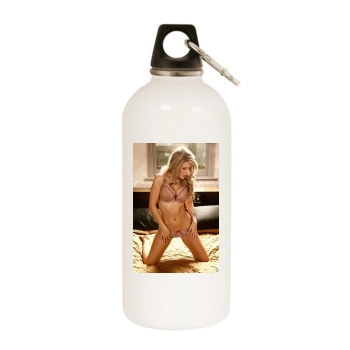 Madison Welch White Water Bottle With Carabiner