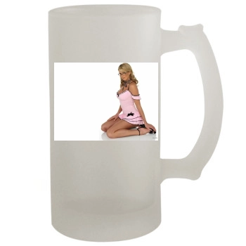Penny Lancaster 16oz Frosted Beer Stein