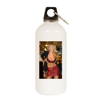 Penny Lancaster White Water Bottle With Carabiner