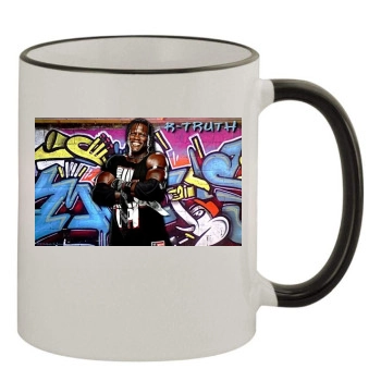 R-Truth 11oz Colored Rim & Handle Mug