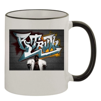 R-Truth 11oz Colored Rim & Handle Mug