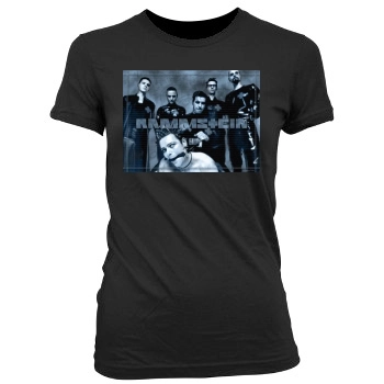 Rammstein Women's Junior Cut Crewneck T-Shirt