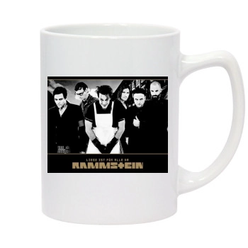 Rammstein 14oz White Statesman Mug