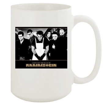 Rammstein 15oz White Mug