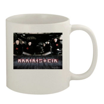 Rammstein 11oz White Mug
