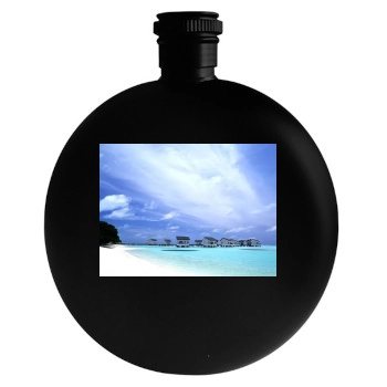 Oceans Round Flask