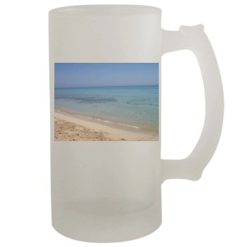 Oceans 16oz Frosted Beer Stein