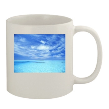 Oceans 11oz White Mug