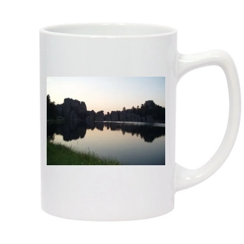 Lakes 14oz White Statesman Mug