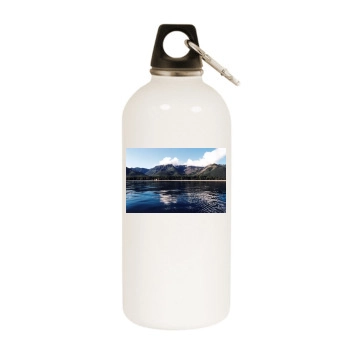 Lakes White Water Bottle With Carabiner
