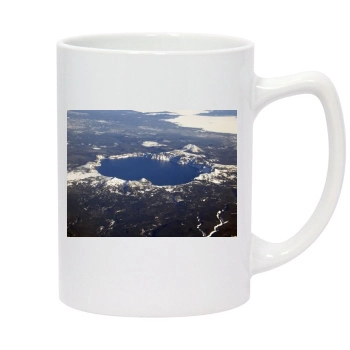 Lakes 14oz White Statesman Mug