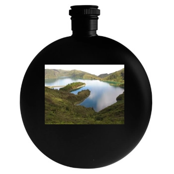 Lakes Round Flask
