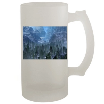 Forests 16oz Frosted Beer Stein