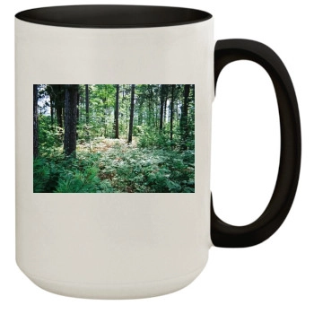 Forests 15oz Colored Inner & Handle Mug