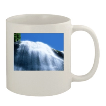 Waterfalls 11oz White Mug