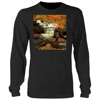 Waterfalls Men's Heavy Long Sleeve TShirt