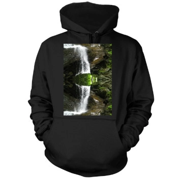 Waterfalls Mens Pullover Hoodie Sweatshirt