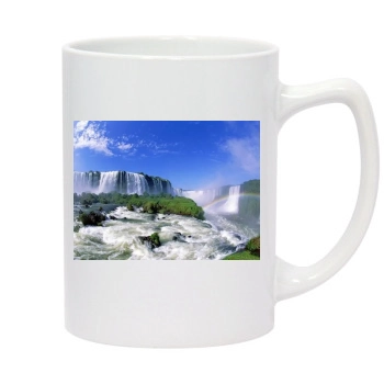 Waterfalls 14oz White Statesman Mug