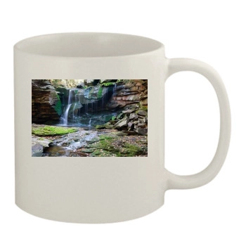 Waterfalls 11oz White Mug