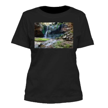 Waterfalls Women's Cut T-Shirt